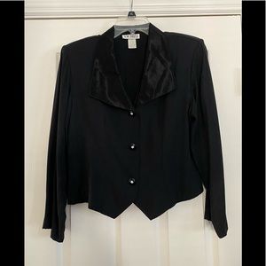 JW Treci Vintage Dressy Collared Jacket Sz 12